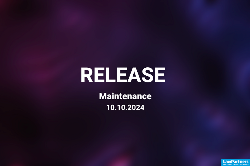 Release: Maintenance